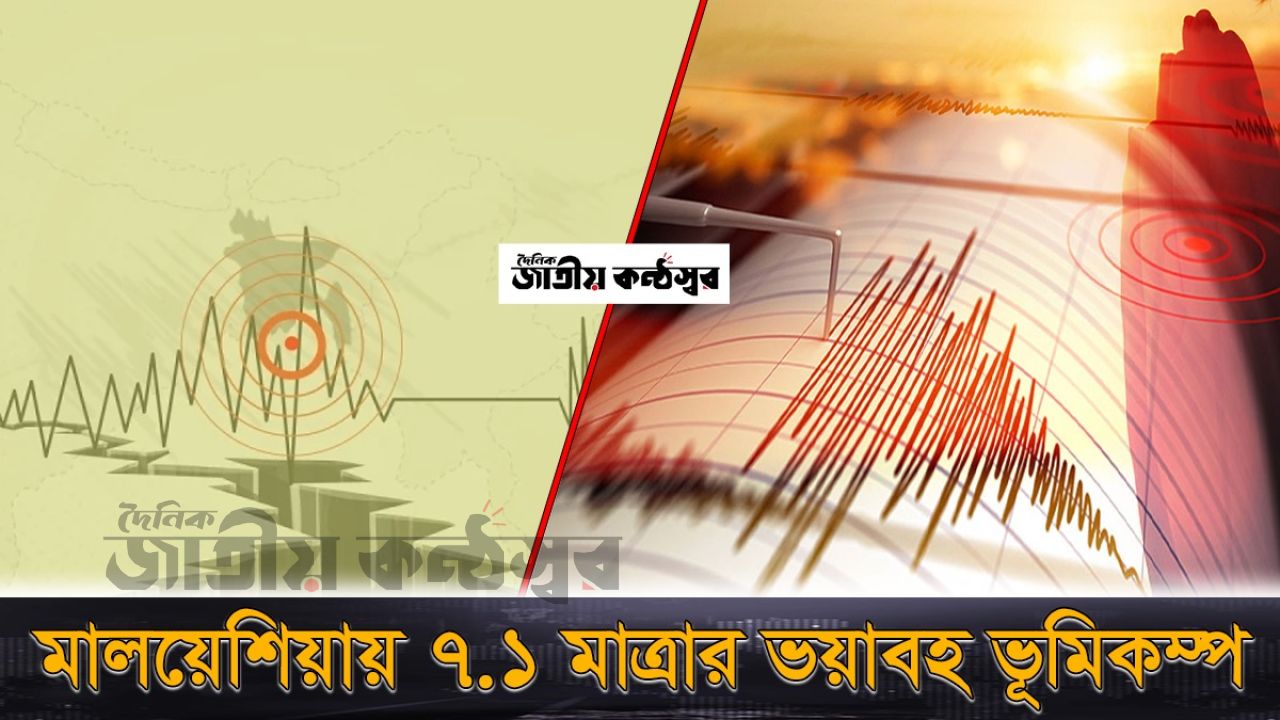 মালয়েশিয়ায় ৭.১ মাত্রার ভয়াবহ ভূমিকম্প: জারি হতে পারে সুনামির সতর্কতা