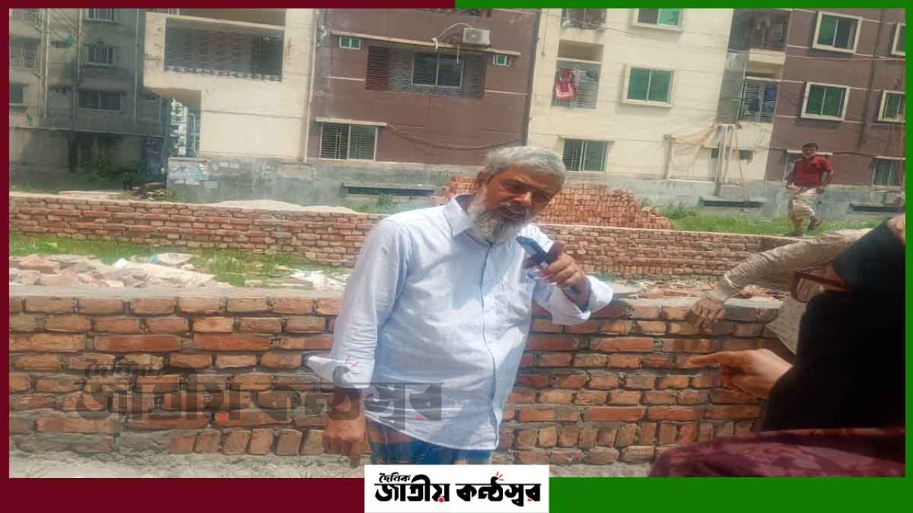 ডেমরায় জমি দখলের অভিযোগে শিক্ষক রমজান আলীর বিরুদ্ধে ভুক্তভোগীর অভিযোগ