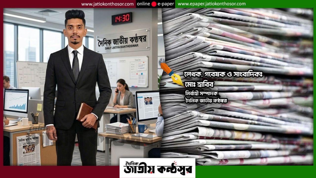 “কলমের শক্তি সত্যের পক্ষে”—সাংবাদিকদের উদ্দেশে মোঃ হাবিবের আবেগঘন বার্তা