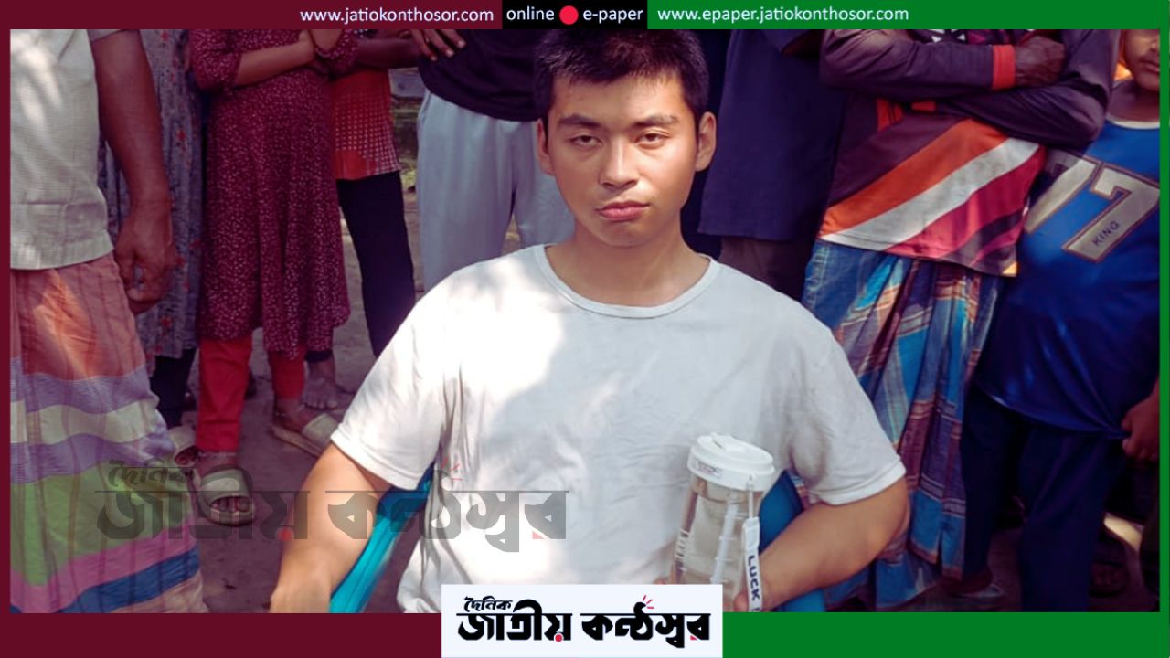 ফেসবুকের প্রেমে চীন থেকে কিশোরগঞ্জের হাওরে, তরুণ পুলিশ কর্মকর্তাকে দেখতে ভিড়