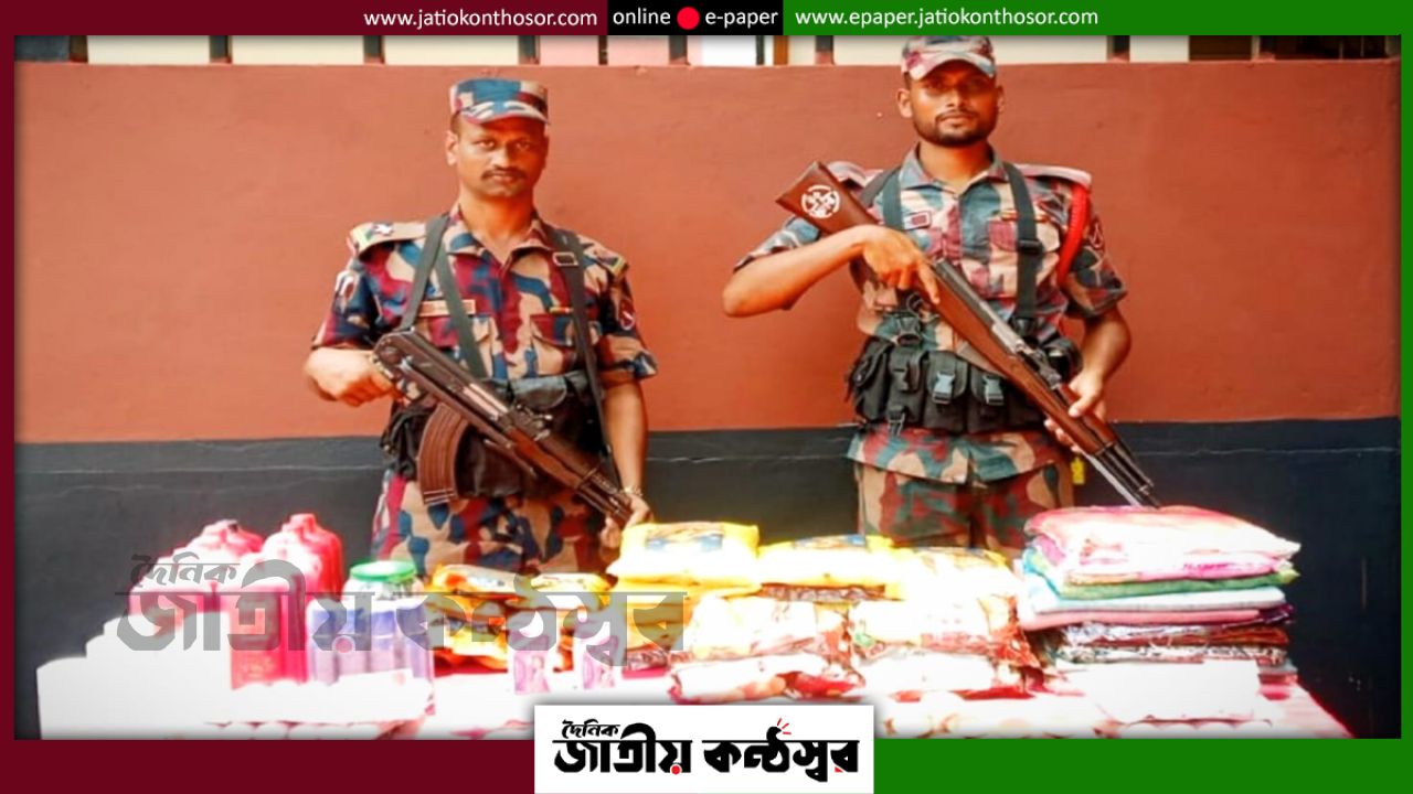 আইসিপি বিজিবির অভিযানে ২ লক্ষ টাকার ভারতীয় কসমেটিক্স আটক