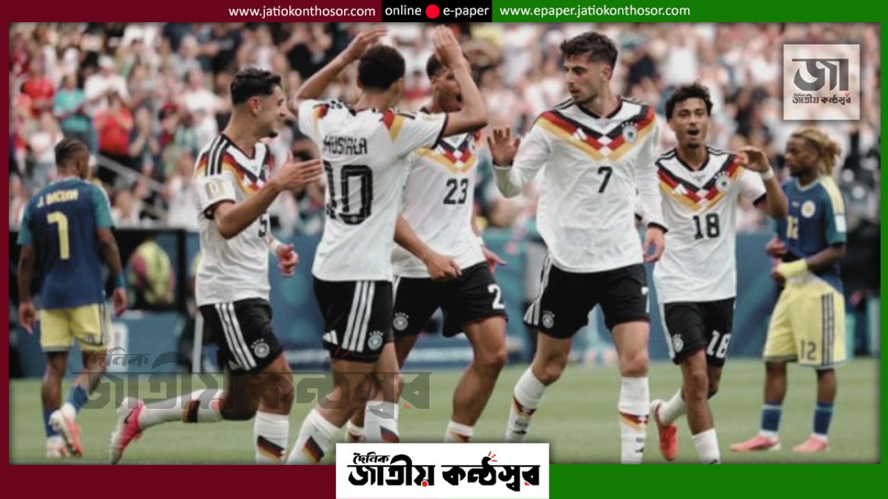 ডেনিস উন্দাভের জোড়া গোলে আইভরি কোস্টকে হারিয়ে নকআউট নিশ্চিত করল জার্মানি