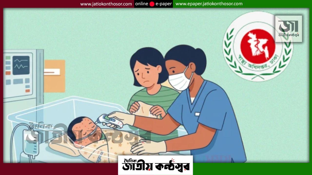 হামের উপসর্গে আরও ৩ শিশুর মৃত্যু, ২৪ ঘণ্টায় হাসপাতালে ভর্তি ১,০২৬ জন