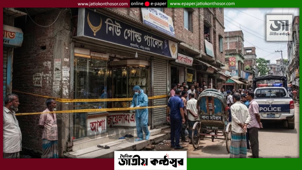 কেরানীগঞ্জে জুয়েলারি ব্যবসায়ীসহ দুজনকে গুলি, ২০–২৫ ভরি স্বর্ণালংকার ছিনতাইয়ের অভিযোগ