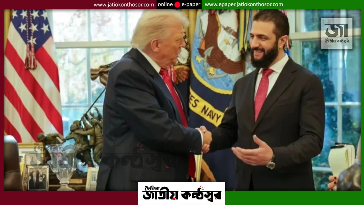 ‘ইসরায়েলকে জমি দিতে চাইলে নিউ জার্সি দিয়ে দিন’: ট্রাম্পকে সিরিয়ার প্রেসিডেন্ট