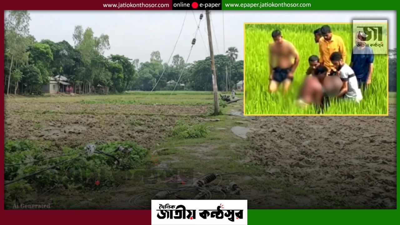 ময়মনসিংহের ভালুকায় পল্লী বিদ্যুতের ছেঁড়া তারে বিদ্যুৎস্পৃষ্ট ভাইকে বাঁচাতে গিয়ে একসঙ্গে দুজনের মৃত্যু 