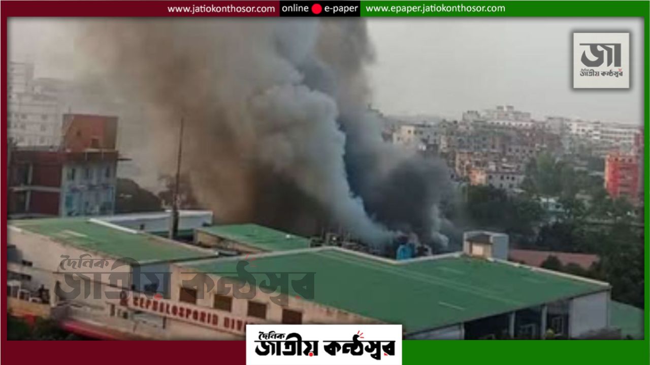 ইবনে সিনা ফার্মাসিউটিক্যালে আগুন, নিয়ন্ত্রণে কাজ করছে ৬ ইউনিট