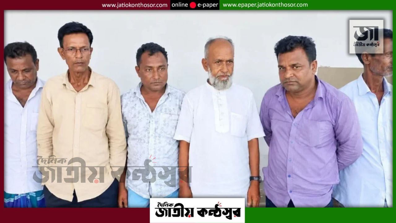 নেত্রকোনায় জুয়ার আসর থেকে দুই ইউপি সদস্যসহ গ্রেপ্তার ৬